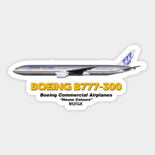 Boeing B777-300 - Boeing "House Colours" Sticker